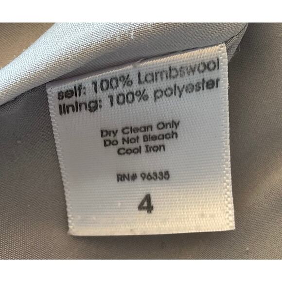 Susana Monaco Wide Leg Wool Trousers 100% Lambswool Size 4 - Picture 9 of 10